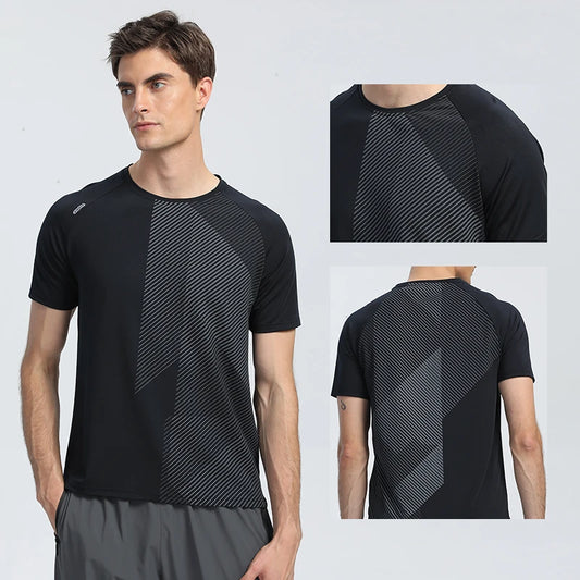 Quick Dry Men's Abstract T-shirt